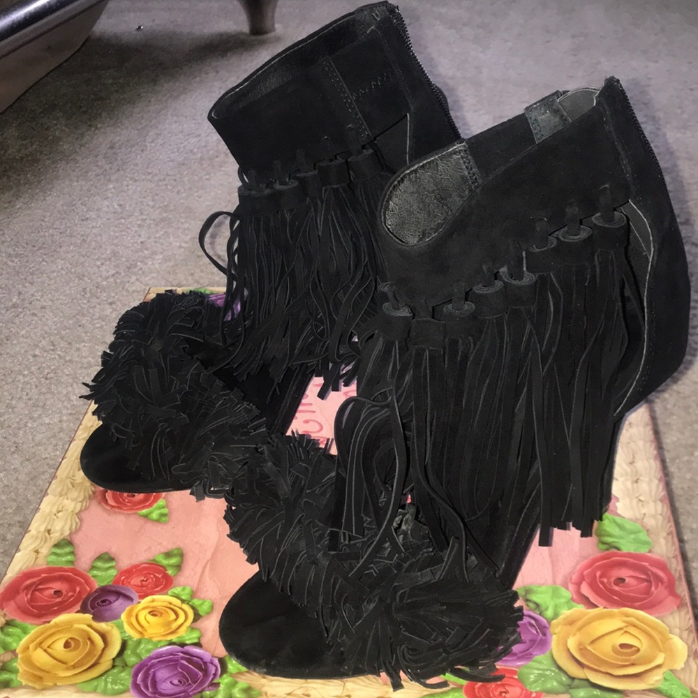 Jeffrey Campbell Inaba Sandal - Black - 8.5 size